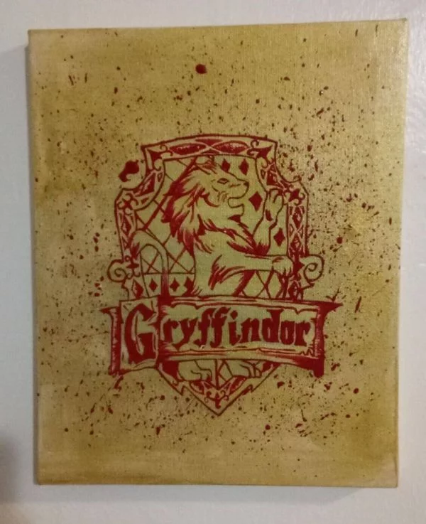Gryffindor Canvas Painting