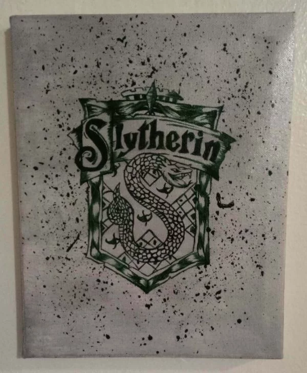 Slytherin Canvas Painting